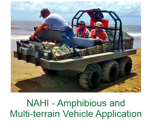 NAHI - Amphibious And Multi Terrain Vehicle Application B