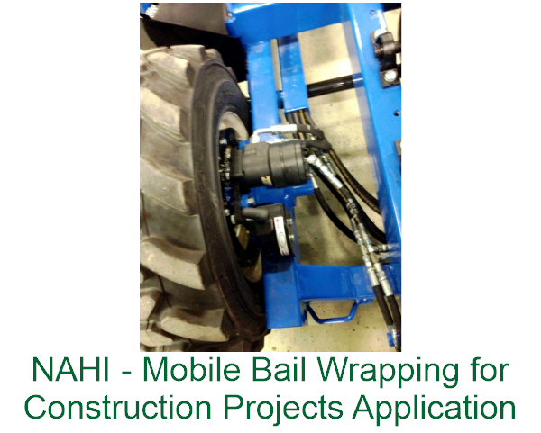 NAHI - Mobile Bail Wrapping For Agricultural Equipment Application C
