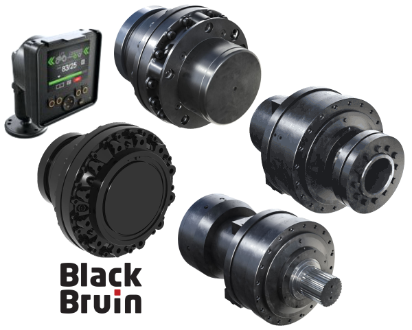 NAHI – Black Bruin Wheel & Hollow Shaft Motors NAHI - Black Bruin Wheel & Hollow Shaft Motors