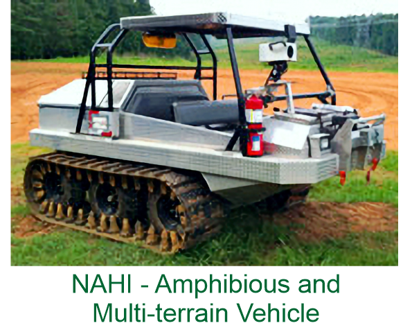 NAHI - Amphibious And Multi Terrain Vehicle 1 Application