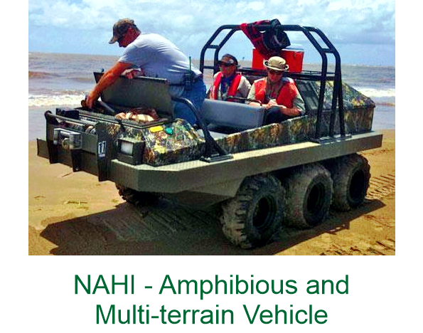 NAHI - Amphibious And Multi Terrain Vehicle 2 Application