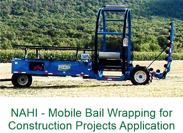 Nahi Mobile Bail Wrapping For Agricultural Equipment Application 1